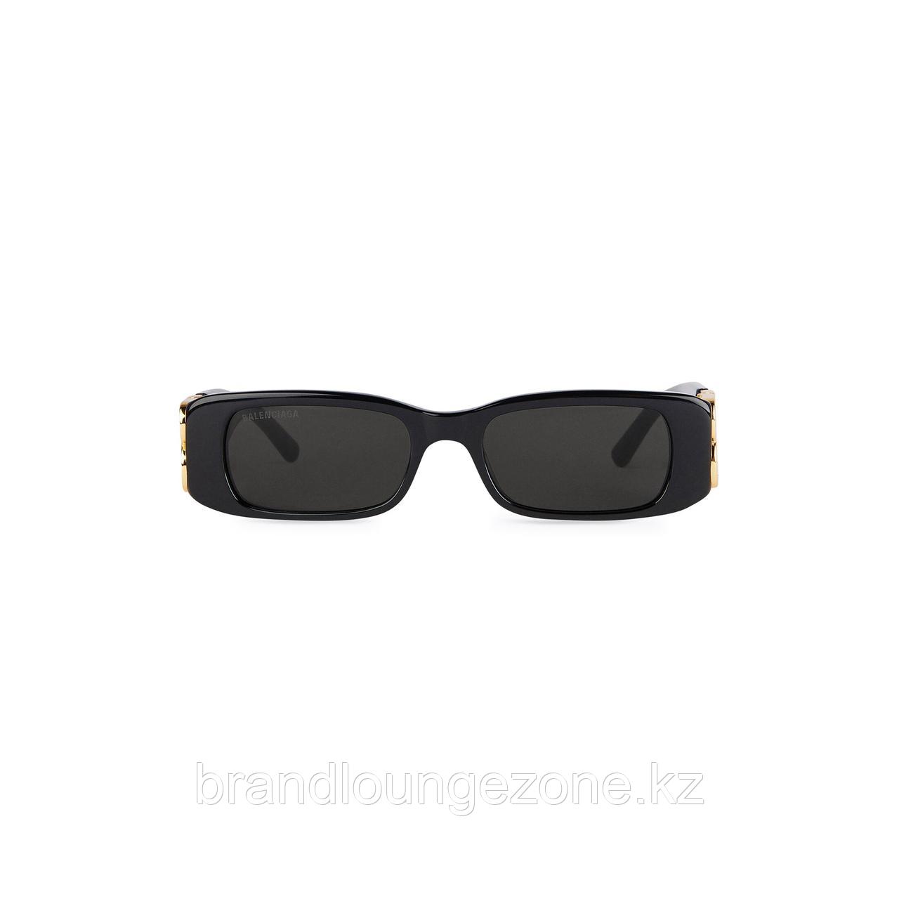 Солнцезащитные очки Balenciaga для женщин Dynasty Rectangle серебряная фурнитура - фото 3 - id-p114115241