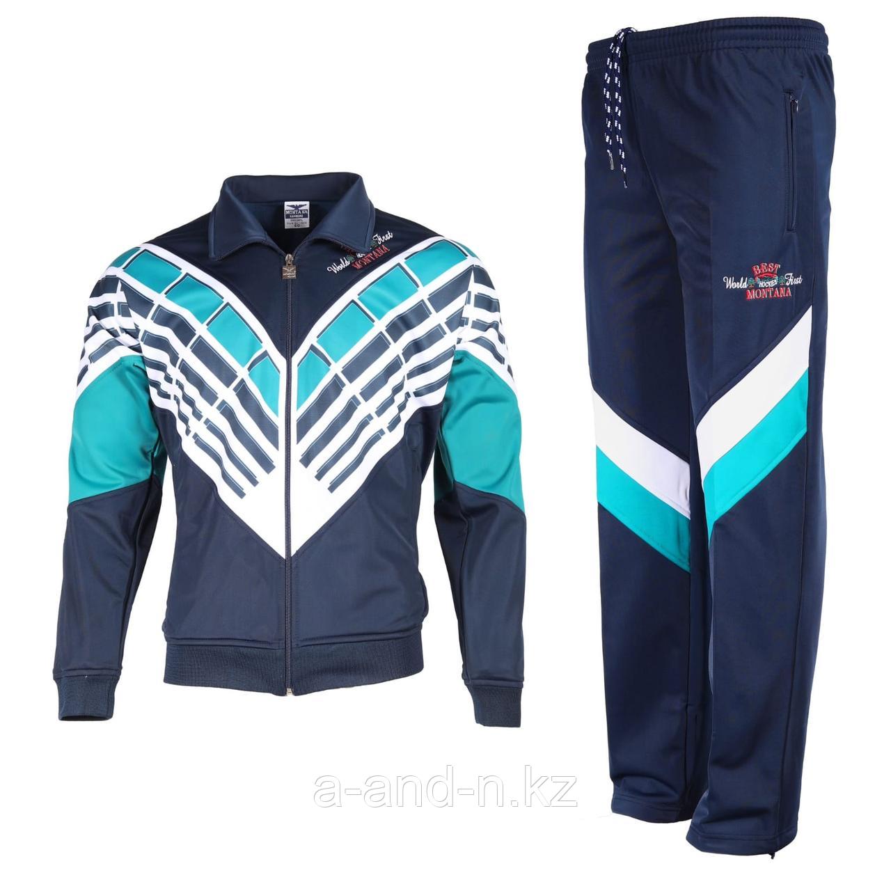 Мужской спортивный костюм MONTANA ORIGENAL, цвет Синий - фото 1 - id-p114115330