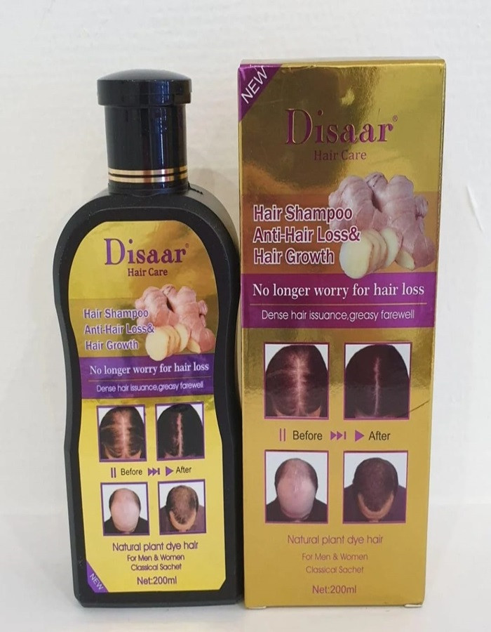 Шампунь от выпадения и для роста волос Disaar с имбирем - фото 1 - id-p114116786