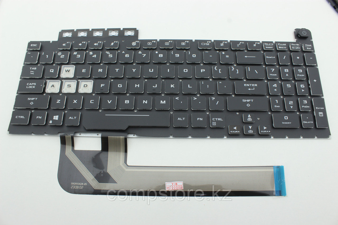 Клавиатуры Asus FX506 FX706 FA506 FA706 Asus TUF Gaming F15 F170KNR0-661VUS00 клавиатура EN/RU раскладкой, - фото 1 - id-p114116789