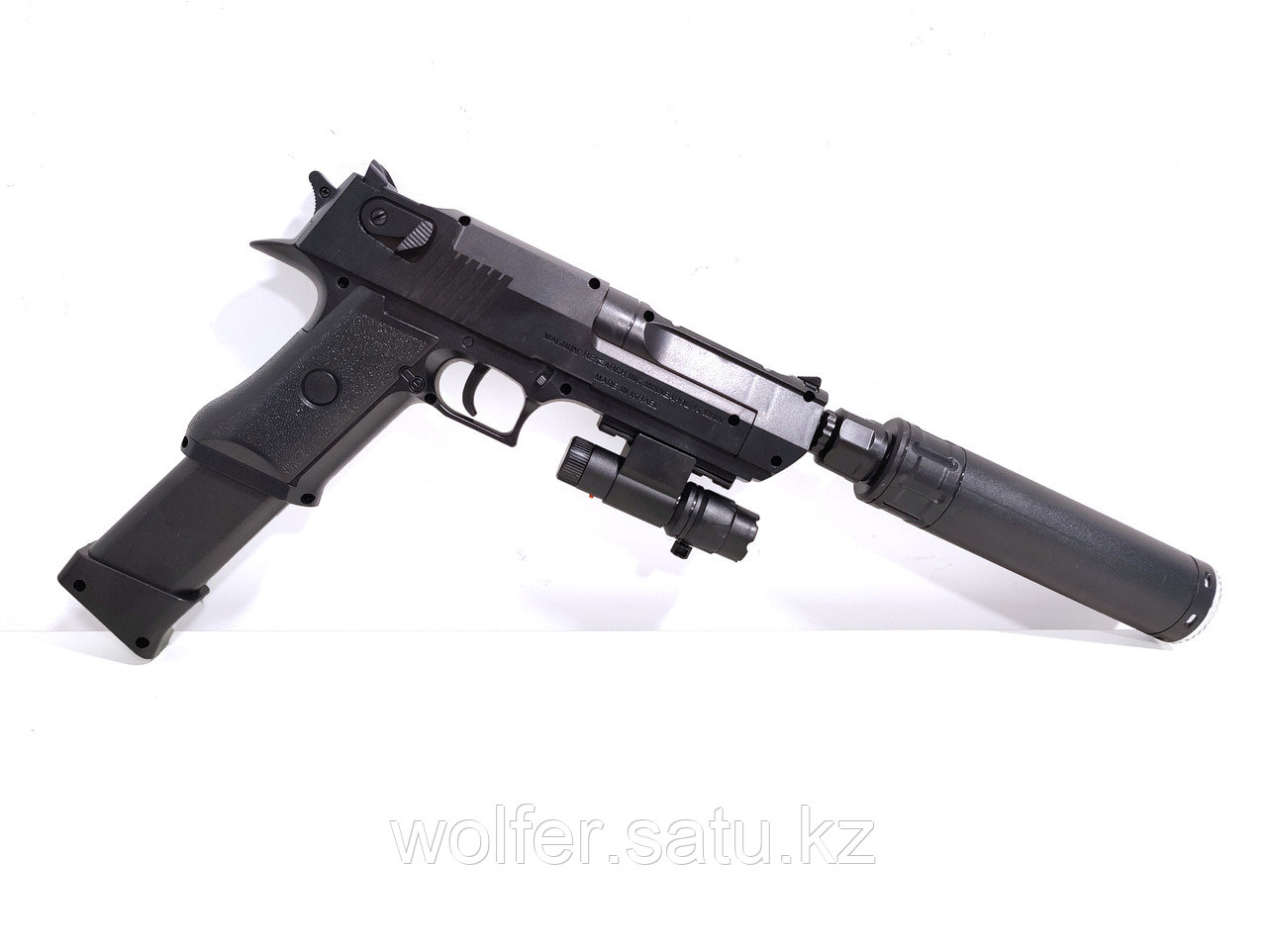 Пистолет Desert Eagle Орбиз +Лазер +2 магазина +трассерная насадка - фото 4 - id-p114118405