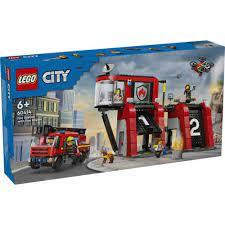 Lego 60414 Город Пожарная часть и пожарная машина