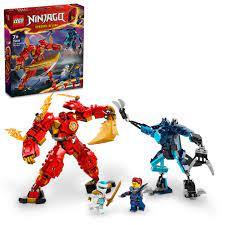 Lego 71808 Ниндзяго Стихийный огненный робот Кая
