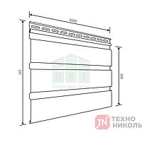 Софит виниловый ТЕХНОНИКОЛЬ (без перфорации, бруния), фото 2