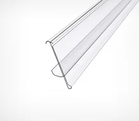 Ценникодержатель полочный TEN39 длина 988 мм., цвет прозрачный