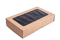 Бумажные контейнеры Ланч-бокс самосборный 1000 мл. Black