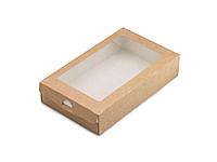 Бумажные контейнеры Пенал самосборный 1000 мл., COVERBOX1000, 205*120*40, крафт