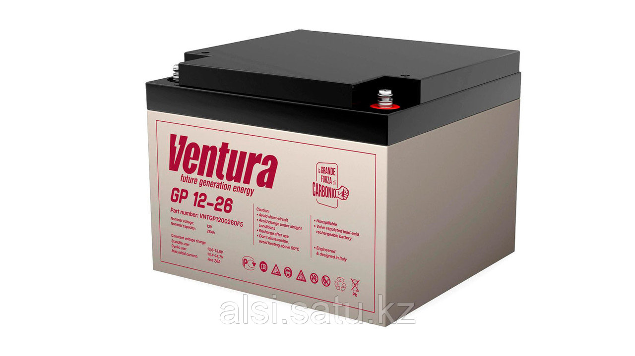 Аккумулятор Ventura GP 12-26 (GP 12-26) - фото 1 - id-p114119845