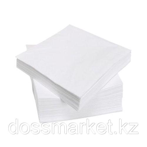 Бумажные Салфетки Трёхслойные, 33х33 см, 200 штук в упаковке БЕЛЫЕ - фото 1 - id-p114119818