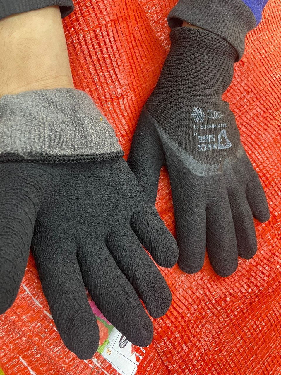 Утепленные прорезиненные перчатки - фото 1 - id-p114120379