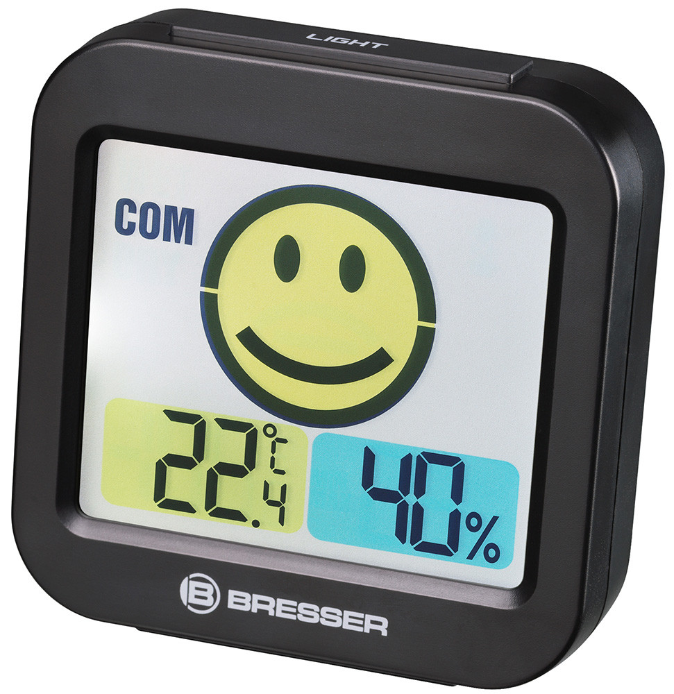 Метеостанция Bresser MyTime Smile, черная, фото 1