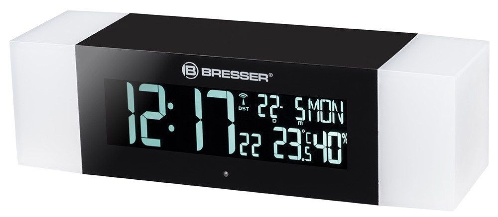 Радио с будильником и термометром Bresser MyTime Sunrise Bluetooth, черное - фото 1 - id-p114110185