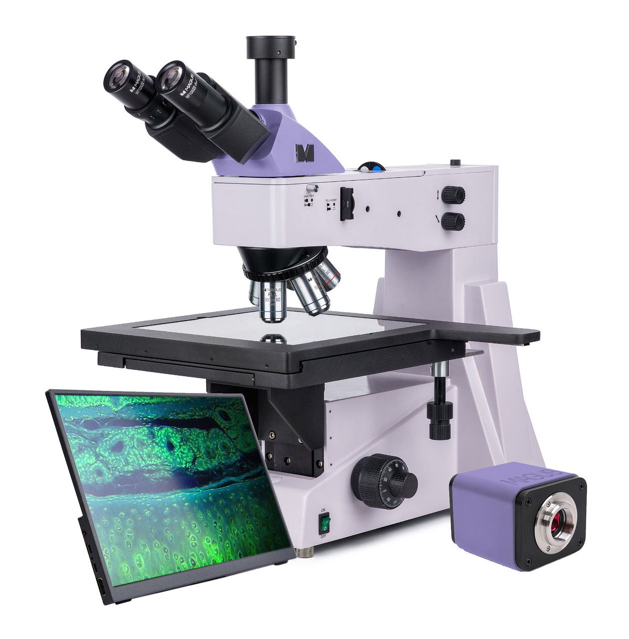 Микроскоп металлографический цифровой MAGUS Metal D650 BD LCD - фото 1 - id-p114109441