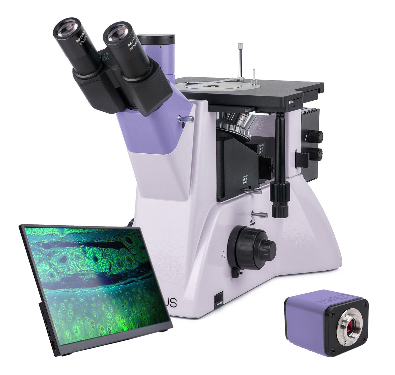 Микроскоп металлографический инвертированный цифровой MAGUS Metal VD700 LCD - фото 1 - id-p114109442