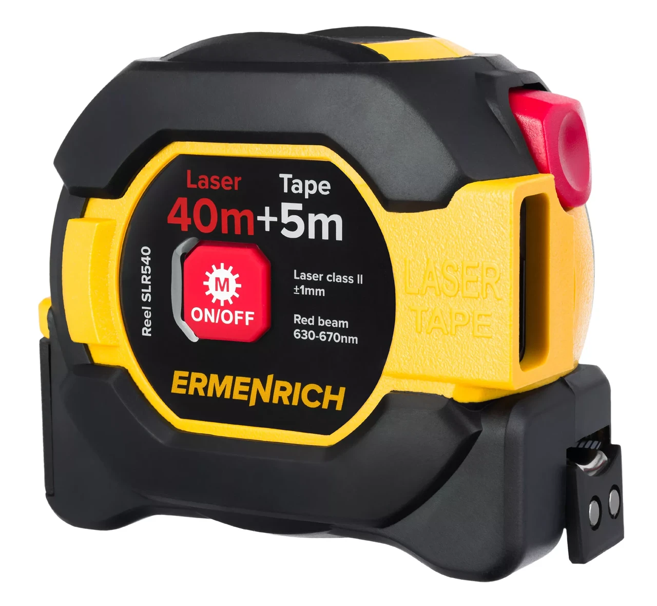 Рулетка с лазерным дальномером Ermenrich Reel SLR540 - фото 1 - id-p114110269