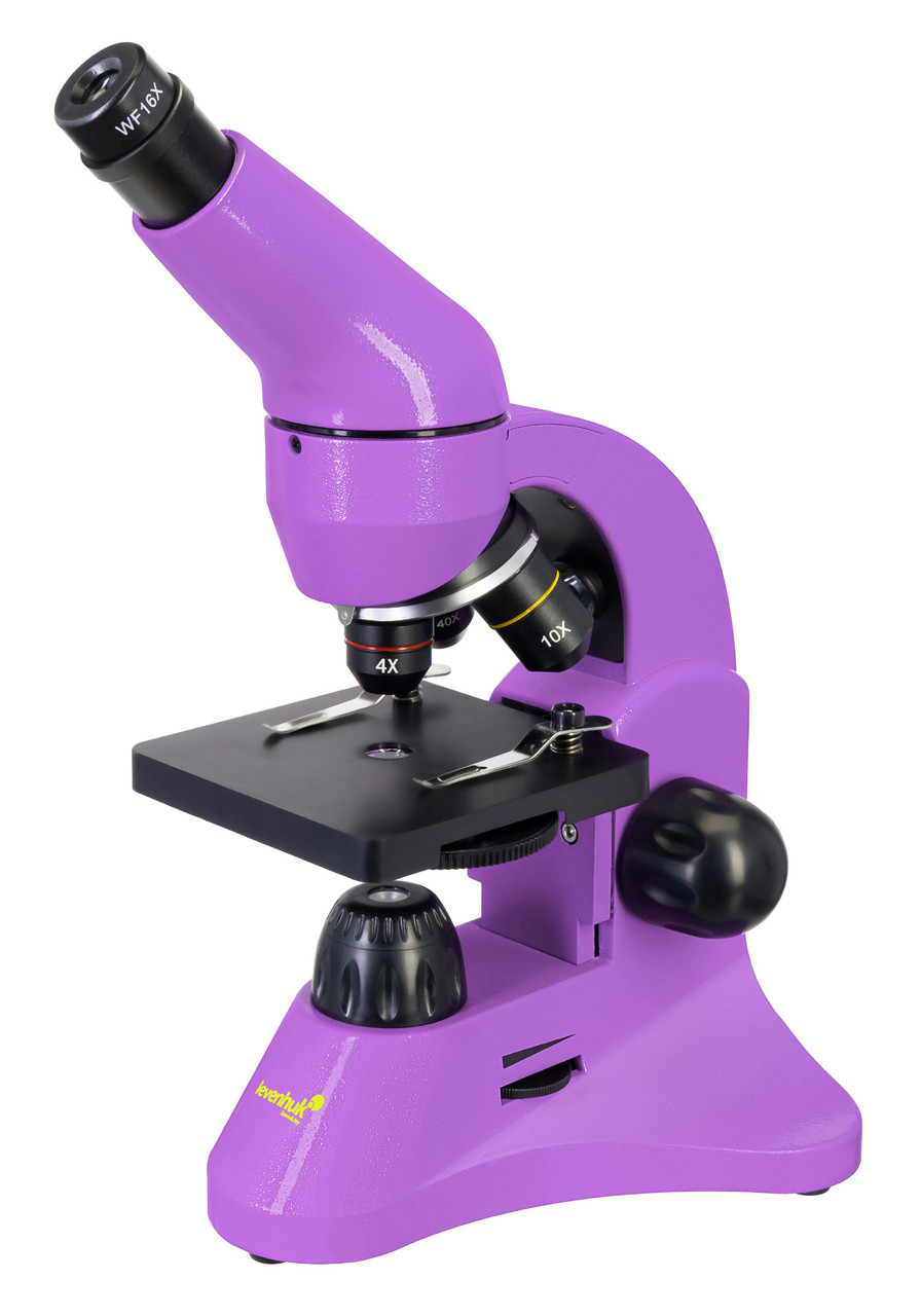 Микроскоп Levenhuk Rainbow 50L PLUS Amethyst\Аметист, фото 1