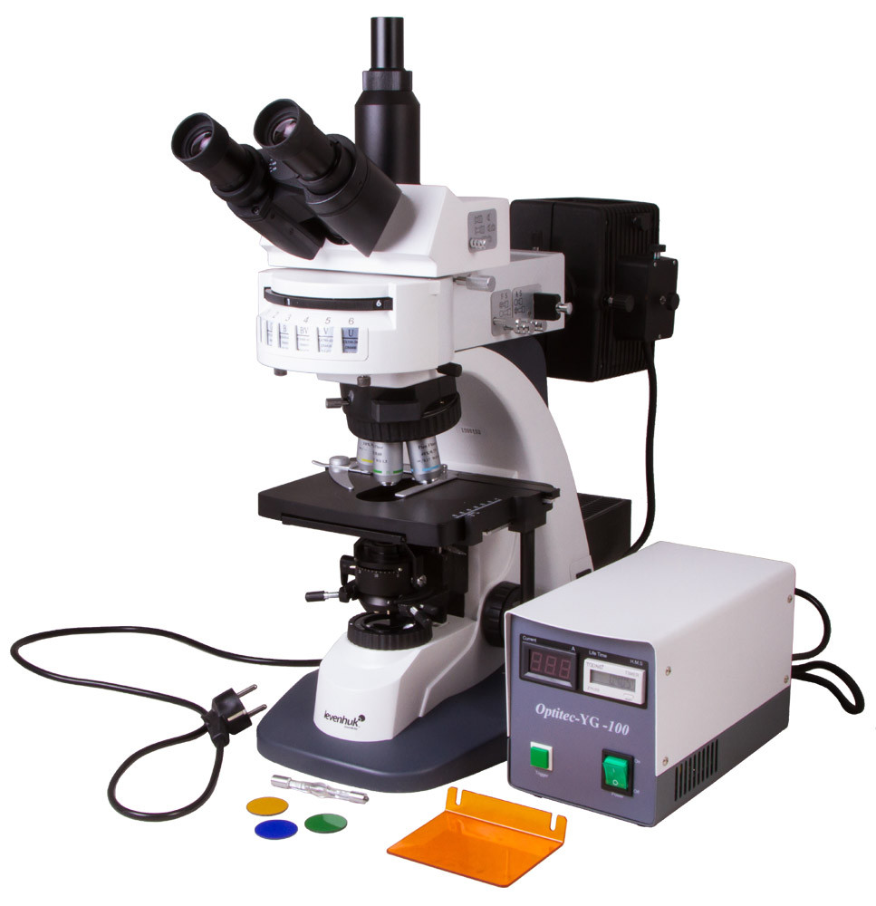 Микроскоп Levenhuk MED PRO 600 Fluo - фото 1 - id-p114109539