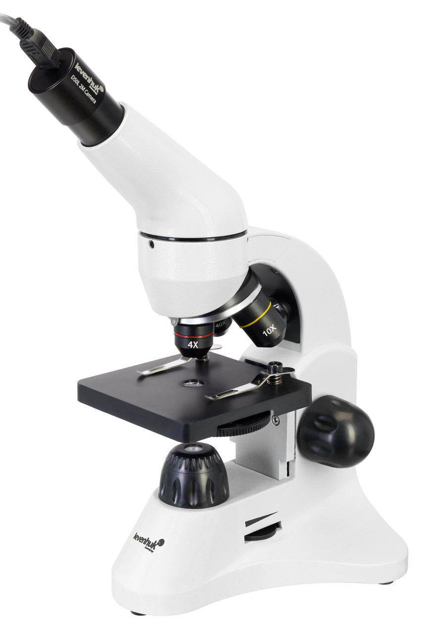 Микроскоп Levenhuk Rainbow D50L PLUS, 2 Мпикс, Moonstone\Лунный камень - фото 1 - id-p114109609