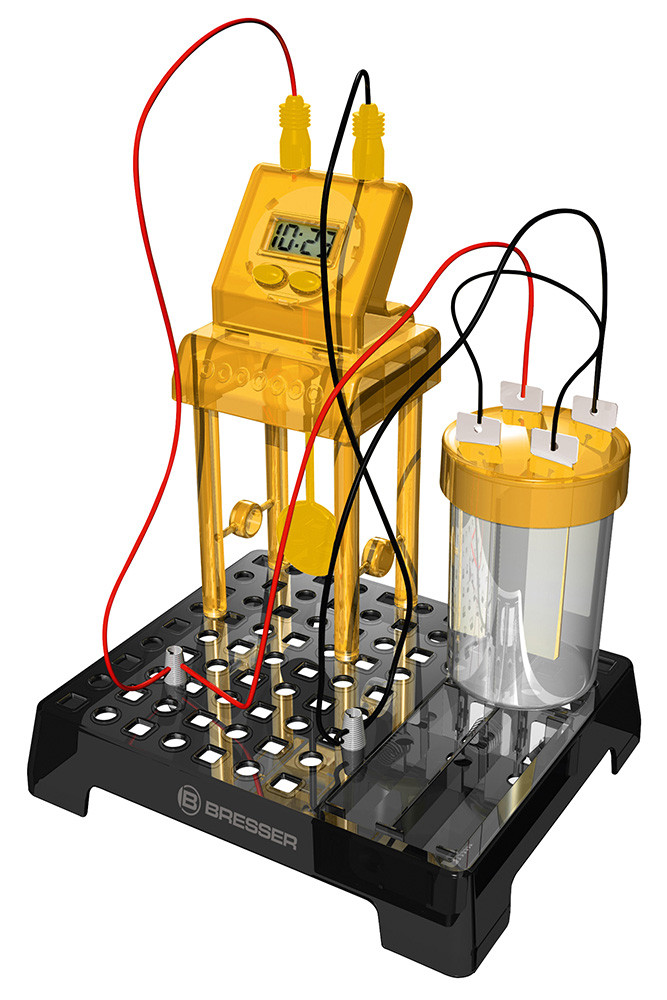Набор для экспериментов Bresser Junior «Часы на жидкостном аккумуляторе» - фото 1 - id-p114110625