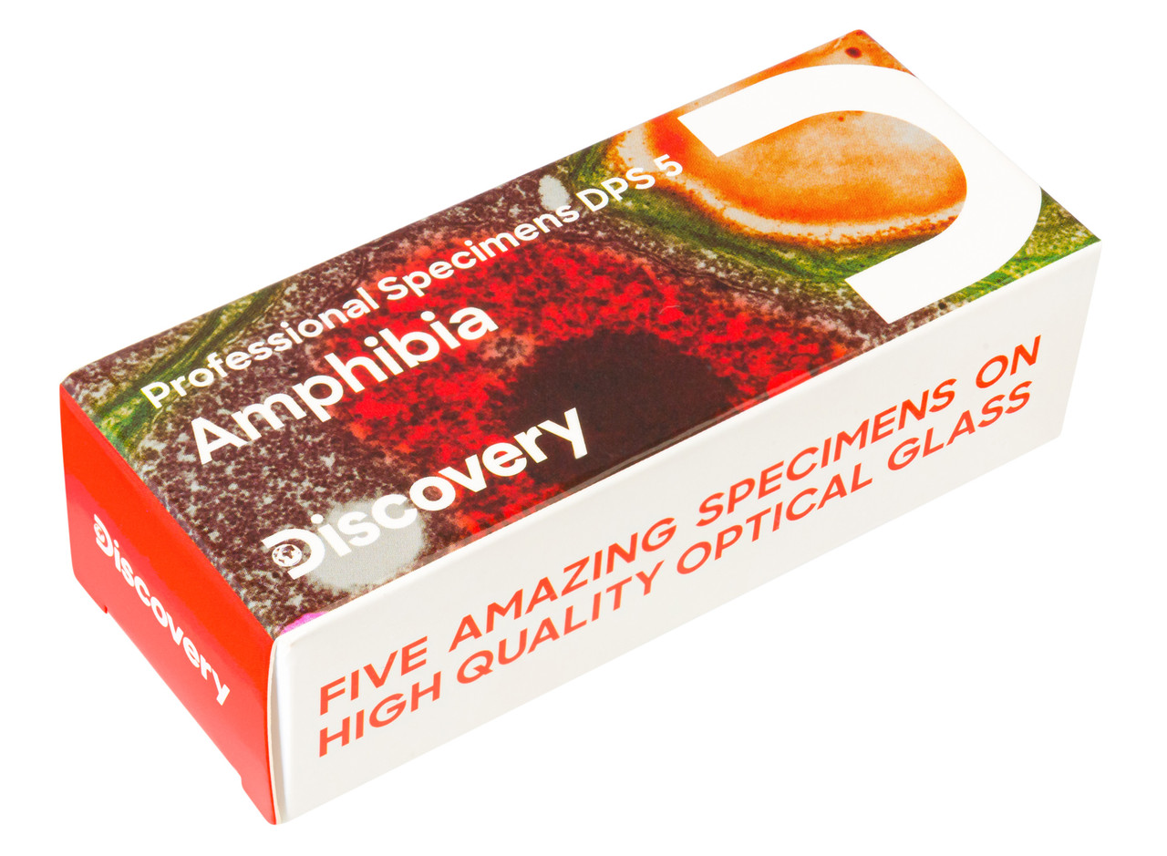 Набор микропрепаратов Levenhuk Discovery Prof DPS 5. «Амфибия», фото 1