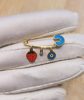 Брошь- булавка с бриллиантами