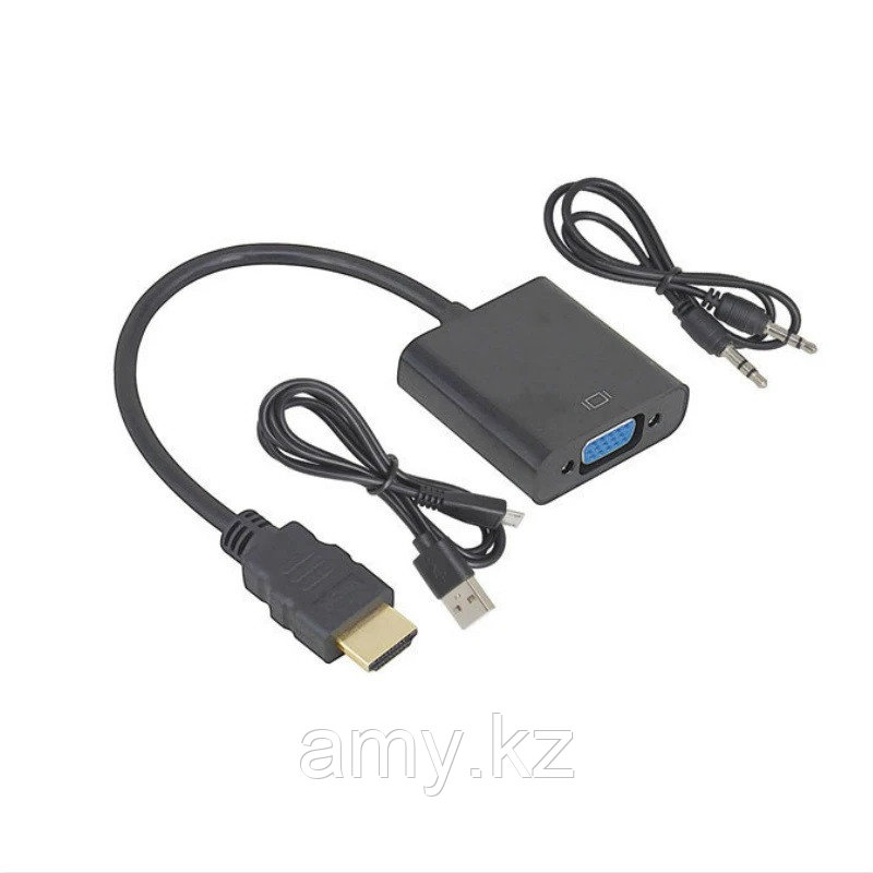 Адаптер конвертер HDMI to VGA HV01