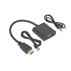 Адаптер конвертер HDMI to VGA HV01