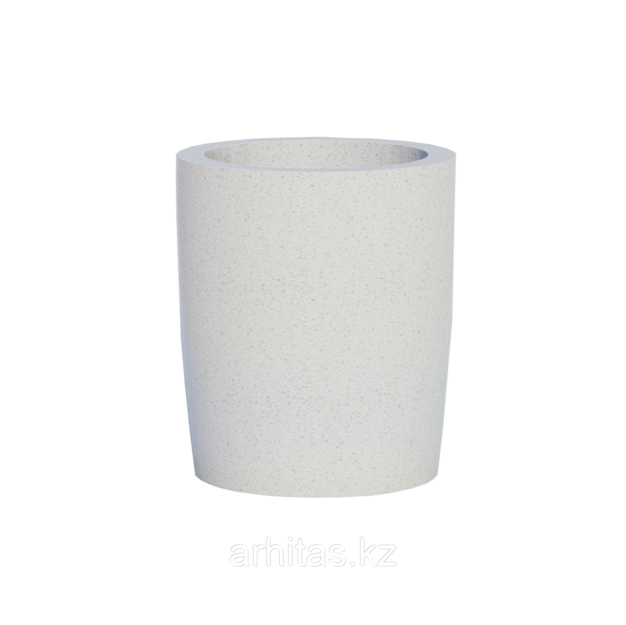 Вазон из композитного мраморного камня, модель: Mug