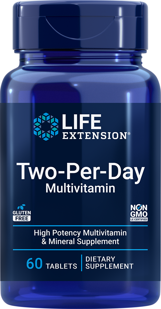 Two-Per-Day Multivitamin 60 капсул