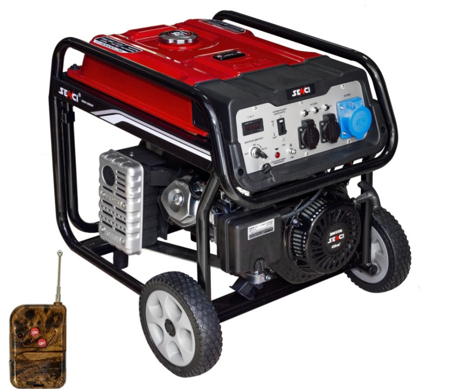 Электрогенератор бензиновый Senci SC8000-II