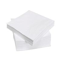 Бумажные Салфетки Двухслойные, 24х24 см, 250 штук в упаковке Белые