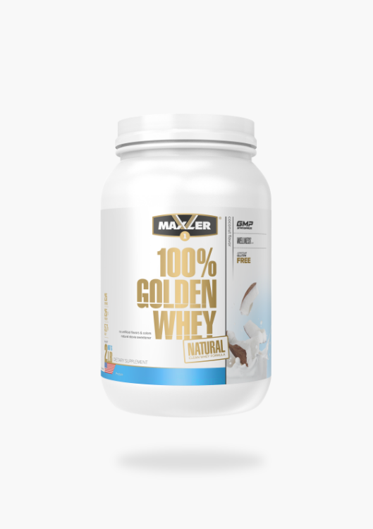 100% Golden Whey Natural Кокос Банка 907г - фото 1 - id-p114121182