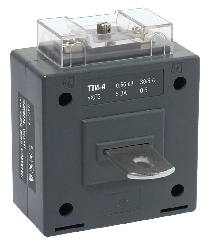 Трансформатор тока ТТИ-А 30/5А 5ВА класс 0.5 IEK