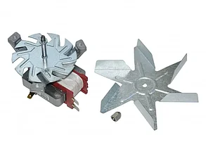 Вентилятор обдува духовки BEKO 264440102,COK400AC,26W,220-240V,шток 45мм (с крыльч. 6 лоп.и гайкой)