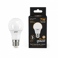 Gauss LED шамы A60 7W E27 2700K 102502107