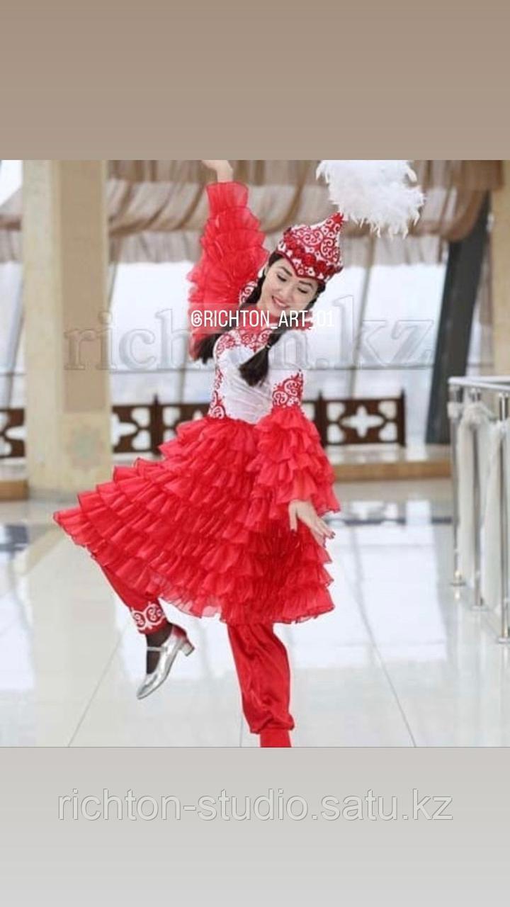 Длинное казахское платье - фото 10 - id-p89288139