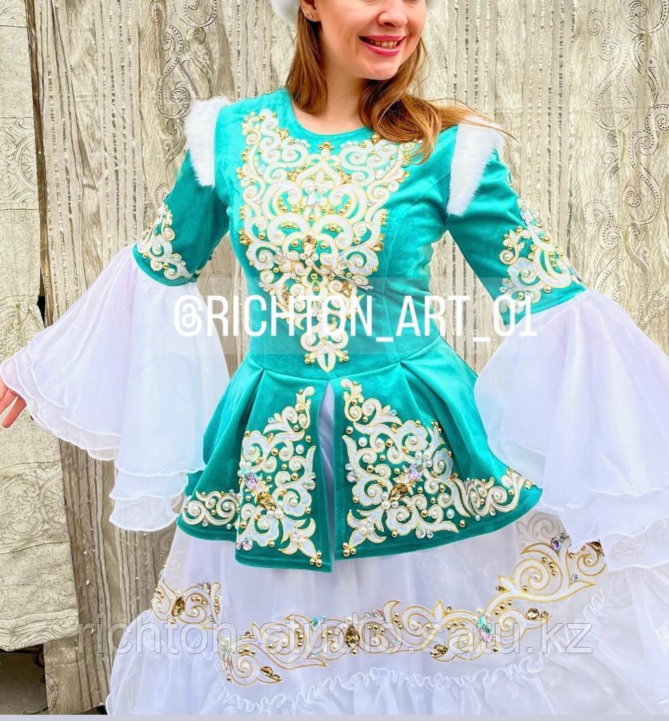 Казахское женское платье, национальный камзол продажа - фото 5 - id-p59003258