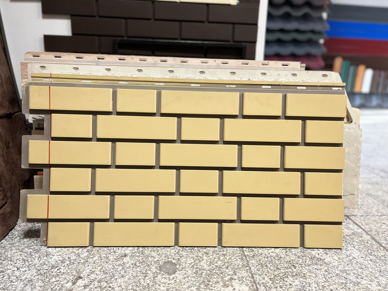 Фасадная панель Grandline Клинкерный кирпич Элит