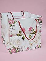 Пакет подарочный 20*20*20см с печатью