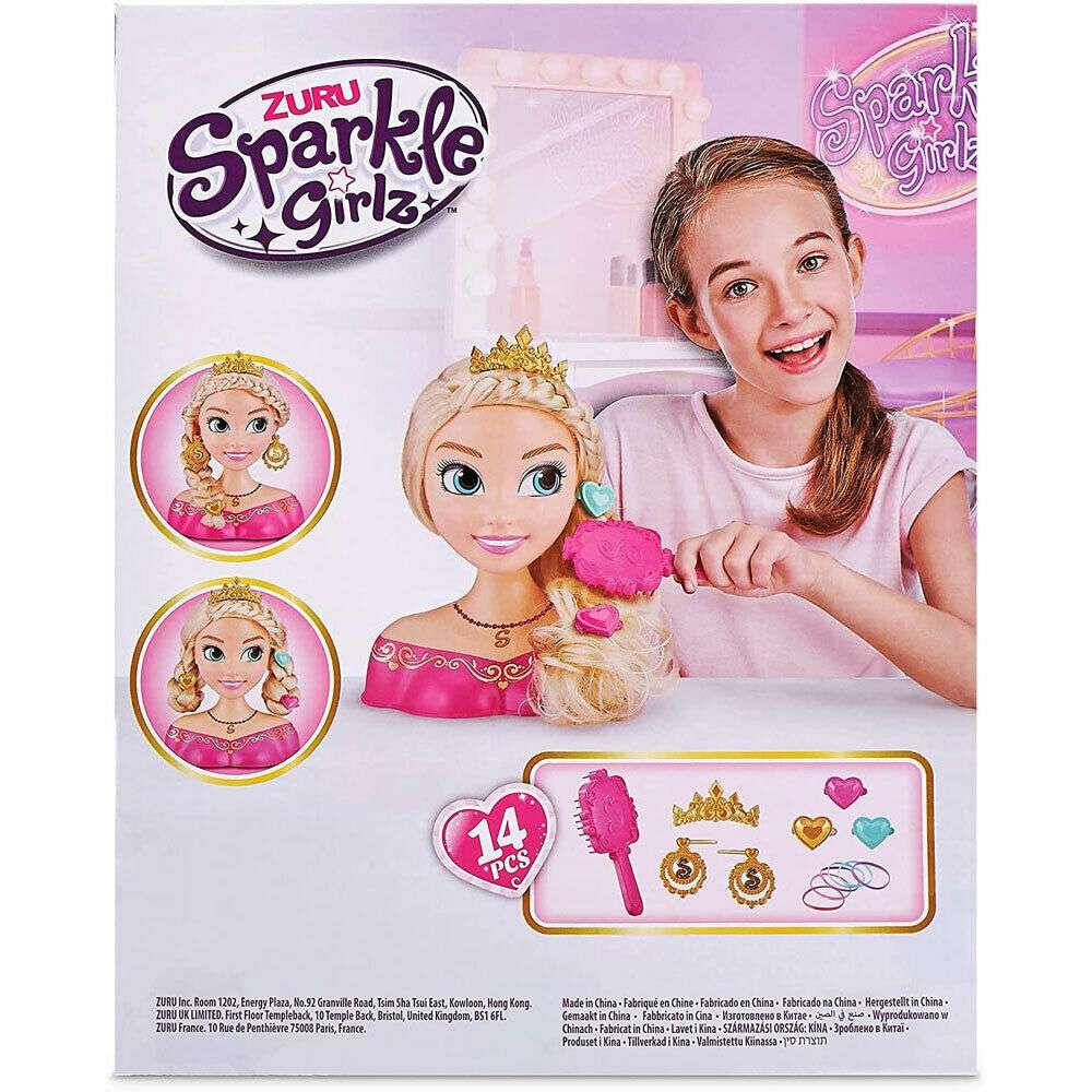 Игрушка Манекен Укладка головы Zuru Sparkle Girlz с аксессуарами