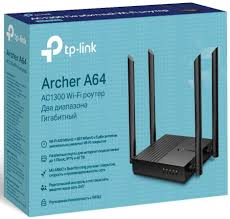 Роутер TP-LINK Archer C64 черный - фото 4 - id-p99041922