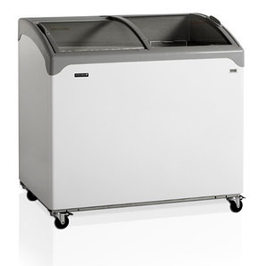 ЛАРЬ МОР.СО СТЕКЛ.КРЫШ.TEFCOLD NIC300SCEB