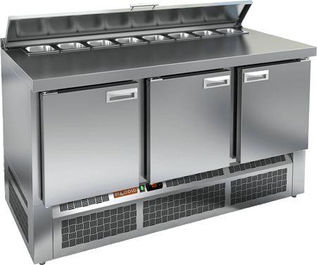 СТОЛ ДЛЯ САЛАТОВ HICOLD SLE2-111SN (1/6) С КРЫШК., фото 1
