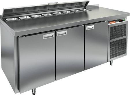 СТОЛ ДЛЯ САЛАТОВ HICOLD SL2-111SN С КРЫШК., фото 1