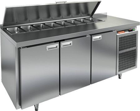 СТОЛ ДЛЯ САЛАТОВ HICOLD SL1-111GN C КРЫШК., фото 1