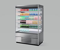 ВИТРИНА ХОЛОДИЛЬНАЯ BERG 100 ШЛИФОВАННАЯ НЕРЖАВЕЙКА