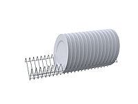 ПОЛКА ДЛЯ ТАРЕЛОК ШКАФА ДЛЯ ДЕЗИНФЕКЦИИ ПОСУДЫ KAYMAN ШДП-950-4 А