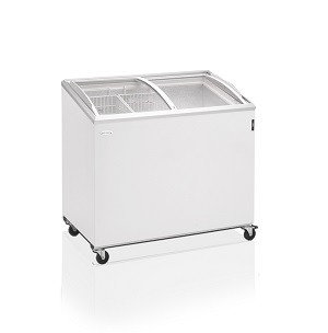 ЛАРЬ МОР.СО СТЕКЛ.КРЫШ.TEFCOLD IC300SCEB