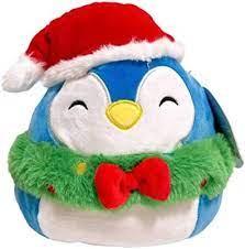 Сквишмэллоус SQXM00125 Пингвин Puff, Рождественская серия, 12 см. TM Squishmallows