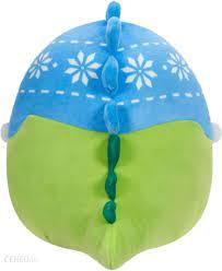 Сквишмэллоус SQXM00584 Динозавр Danny, Рождественская серия, 12 см. TM Squishmallows